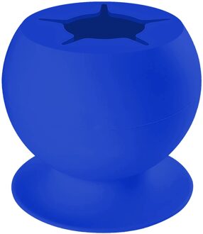 Afval Opbergdoos Craft Collector Effen Doos Kleine Mini Draagbare Zuignap Type Organizer Trash Home School Desktop Opbergdoos Blauw