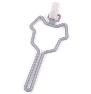 Afval Zak Dispenser Voor Hond Afval Carrier Pet Supply Accessoires Hondenriem Dispenser Schoon Gereedschap Kak Bag Holder Handsfree grijs