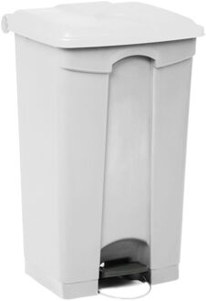 Afvalbak Met Pedaal – 90 Liter, Wit