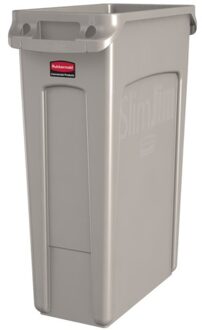 afvalcontainer Slim Jim, 87 liter, grijs
