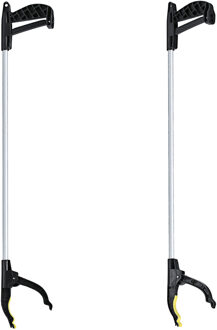 Afvalgrijper/grijphulp - 12x stuks - met magneet - 75 cm