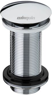 Afvoerplug 100mm Met Clickwaste Chroom