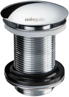 Afvoerplug 75mm Met Clickwaste Chroom