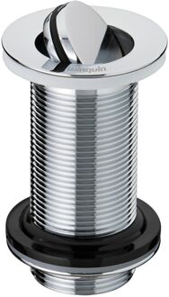 Afvoerplug Draaiklep 100mm Chroom