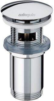 Afvoerplug Lang 100-119mm Chroom