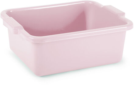 afwas en schoonmaak Teil - Rechthoek - 11 liter - roze