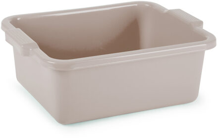 afwas en schoonmaak Teil - Rechthoek - kunststof - 11L - 40 x 30 x 14 cm - beige