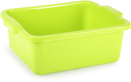 afwas en schoonmaak Teil - Rechthoek model - kunststof - 11 liter - 40 x 30 x 14 cm - g