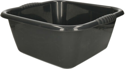 Afwasbak teil - 15 liter - antraciet - kunststof - 41 x 39 x 16,5 cm