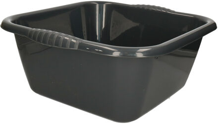 Afwasbak teil - 20 liter - antraciet - kunststof - 46 x 42,5 x 16 cm