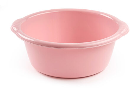 Afwasbak teil - 20 liter - roze - kunststof - 50 x 47 x 19,5 cm