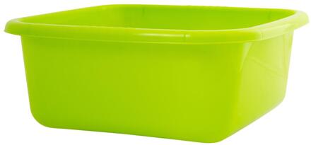 Afwasbak vierkant 12L 36x36x14,5cm Groen