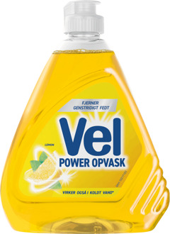 Afwasmiddel Vel Power Dish Soap Lemon 500 ml