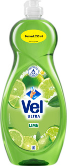 Afwasmiddel Vel Ultra Lime 750 ml