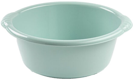 Afwasteiltje - 15 liter - mintgroen - rond - afwasbak - 46 x 17 cm