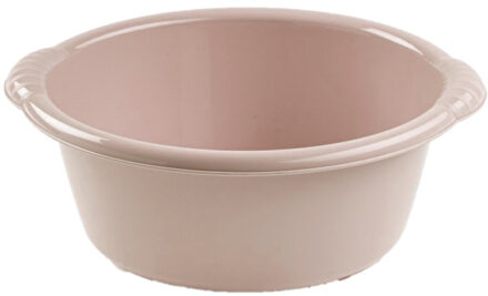 Afwasteiltje - 15 liter - taupe - rond - afwasbak - 46 x 17 cm