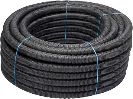 Afwateringsbuis - Polyester - Grijs - D 50mm - 1m