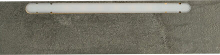 Afwerklijst onderkant | Ledstrip helder wit | Helsingborg Skiffer | 140 x 5,5 cm Wit helder