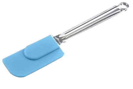 Ag Nuttig Cake Schraper Multifunctionele Siliconen Schraper Spatel Gebruiksvoorwerp Voor Koken Cake Bakken Mengen Cakes Mould Keuken Bluex1psc