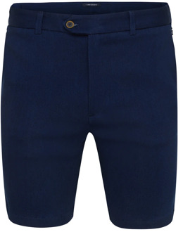 Agazzano | korte broek met denim look Blauw - S