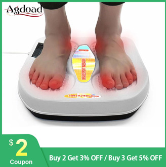 AGDOAD Electric Foot Massager 220V Infrared Heating Therapy Acupuncture Kneading Massager Feet Relaxation Vibrator Health Care