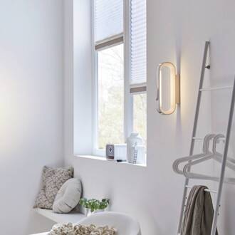 Agena 70948 LED-badkamer wandlamp 20 W Warm-wit Chroom, Wit (mat)