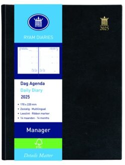 Agenda 2021 Ryam Manager zwart