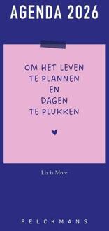 Agenda Liz is More 2026-2027 -   (ISBN: 9789465301228)