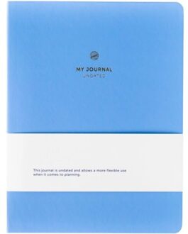 agenda ongedateerd - blauw