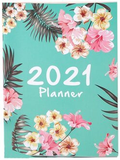 Agenda Planner Organizer A4 Notebook Journal Maandelijkse Dagelijkse Planner Nota Boek Stationaire Schoolbenodigdheden groen 2