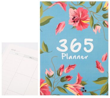 Agenda Planner Organizer A4 Notebook Journal Maandelijkse Dagelijkse Planner School BL01