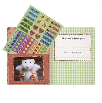 Agenda Ringen Tiny Sque Perpetual Week View Mousies Sque 2 11,5X14,5X2 975sq02