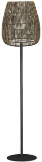 Agnar vloerlamp van metaal, grijs zwart, grijs