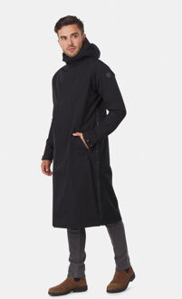 Agu Agu Winter City Slicker Rain Coat Urban Unisex Zwart - XXL