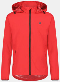 Agu Go Essential Hi-Vis Regenjas Rood - S