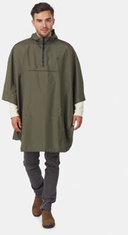 Agu Go Grant Poncho Essential Unisex Groen - One size