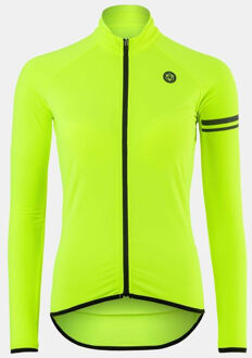 Agu LS Essential Thermo Fietsshirt Dames Geel