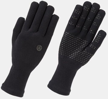 Agu Merino Knit Handschoenen Lange Vingers Essential Waterproof - Zwart - L