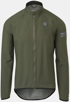 Agu Rain Jacket Essential Fietsregenjas Groen - M