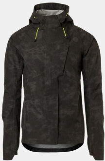 Agu Tech Commuter Reflection Regenjas Zwart - S
