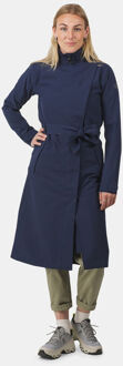 Agu Urban Outdoor Trenchcoat Long Dames Blauw - XL