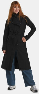 Agu Urban Outdoor Trenchcoat Long Dames Zwart - M