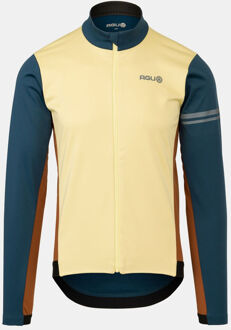 Agu Winter Performance Softshell Fietsjas Geel - M
