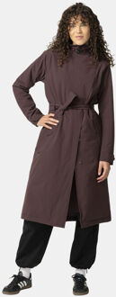 Agu Winter Trench Coat Long Rain Urban Outdoor Jas Dames Rood - XL