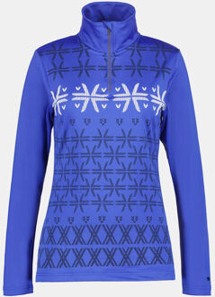 Ahjola Fleecetrui Dames Blauw - L