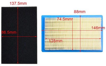 Ahl Motorfiets Luchtfilter Voor 173cc 159cc 17211-ZG9-M00 08170-ZG9-M00 08170-ZG9-M01 17218-ZG9-M00 951-10298 751-10298 GXV140 1stk