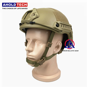 Aholdtech Genuine ISO NIJ IIIA Lightweight FAST High Cut Style Bulletproof Ballistic Helmet For Army Combat Police Airsoft