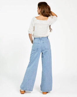 AI&Ko Top lange mouw shelby pes 188 g Ecru - 152