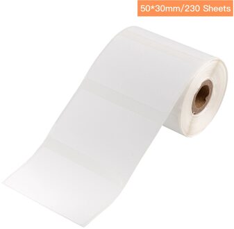 Aibecy 40*30Mm Zelfklevende Thermisch Papier Roll Naam Maat Prijs Label Papier 230 Vellen/Roll compatibel Met Thermische Printer type 3
