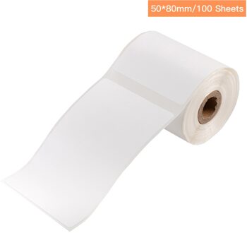 Aibecy 40*30Mm Zelfklevende Thermisch Papier Roll Naam Maat Prijs Label Papier 230 Vellen/Roll compatibel Met Thermische Printer type 4